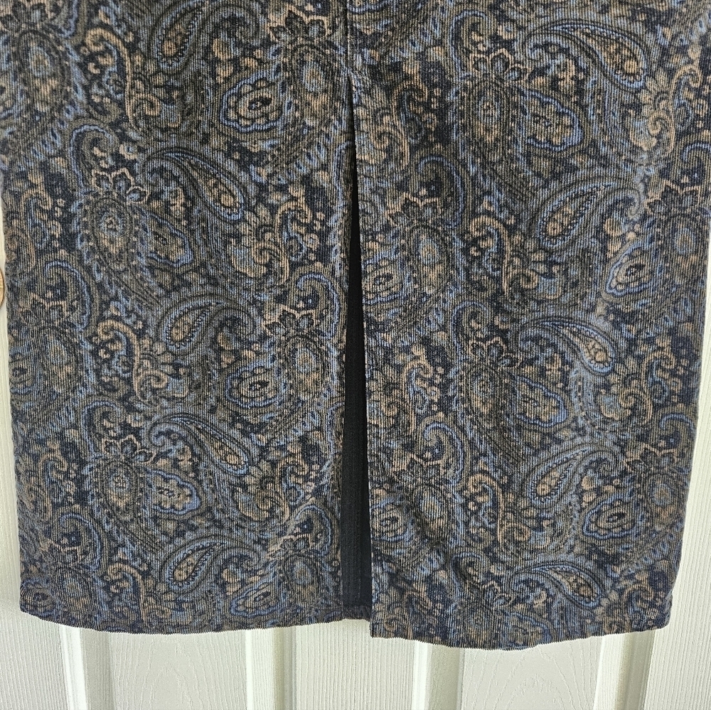 Vintage 1990s Eddie Bauer Corduroy Maxi Skirt - Picture 4 of 8